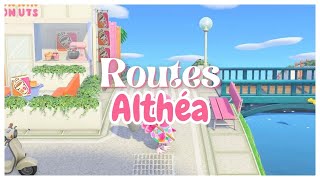 🏖️ TUTO CONSTRUCTION  Les routes et rivières sur Althéa  Animal Crossing New Horizons [upl. by Forrer]