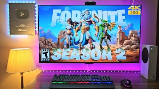 Fortnite Chapter 5 Season 2 Xbox Series S 120FPS  Mouse  Keyboard Gameplay [upl. by Leelaj]