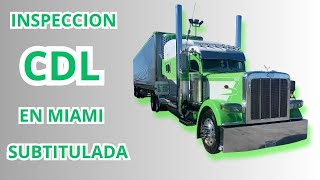 Inspeccion CDL Miami subtitulada [upl. by Nyleimaj]