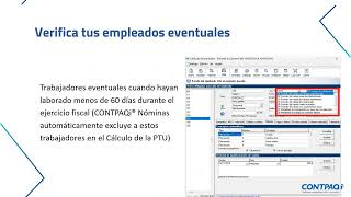 CONTPAQi® Nominas PTU 2024 [upl. by Thissa865]