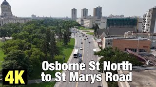 From Osborne St North to St Marys Road  DJI Mini 4 Pro  July 29 2024 [upl. by Kiona]