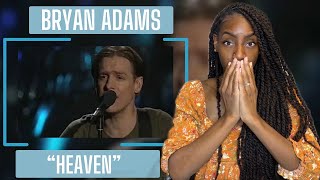 First Time Hearing Bryan Adams  Heaven  Acoustic Live  REACTION 🔥🔥🔥 [upl. by Juliano290]