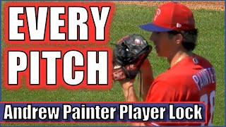 Andrew Painter Player Lock Every Pitch From Phillies Spring Training Debut  Breakdown amp Reaction [upl. by Soble]