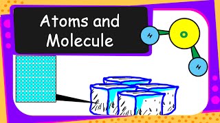 Science  Matter  Molecules and Atoms  English [upl. by Bluh834]