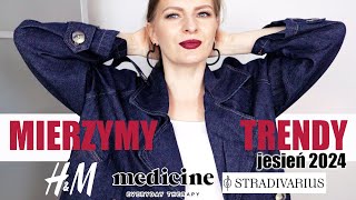 MIERZYMY TRENDY JESIEŃ 2024 HampM Medicine Stradivarius [upl. by Oivlis]