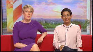 Naga Munchetty BBC Breakfast scorns Steph McGovern after shock confession [upl. by Ilam]