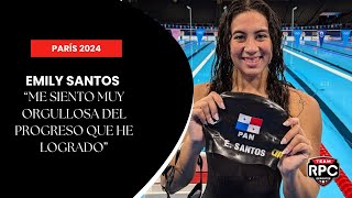 Emily Santos terminó su participación en los Juegos Olímpicos 2024 [upl. by Enahs]