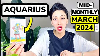 😍AQUARIUS😍BLOWN AWAY HUUGE SURPRISE THAT WILL CHANGE YOUR LIFE IS COMING😱MID MARCH 2024😱 [upl. by Townsend770]