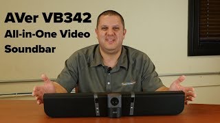 AllinOne Video Conference Soundbar  AVer VB342 [upl. by Oisorbma829]