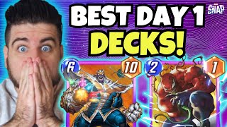 My Top 10 AWESOME DECKS To Play On Day 1 Of The NEW META  Top 100 Decks  Post 1115 OTA [upl. by Assilev467]