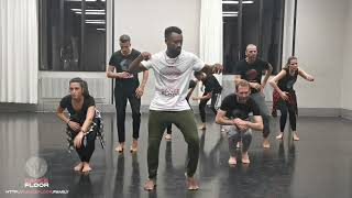 Salsa Con Afro  Master Class  Kouamé Dancefloor [upl. by Wie]