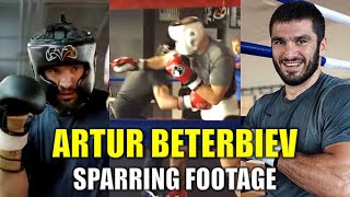 Artur Beterbiev Sparring Footage [upl. by Aihtiekal]