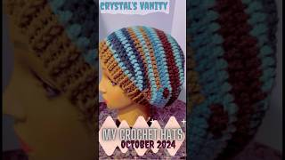 October 2024 My Crochet hats Charity [upl. by Gertrud29]