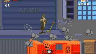 Desert Demolition Ending Sega Genesis Wile E Coyote [upl. by Hallett]