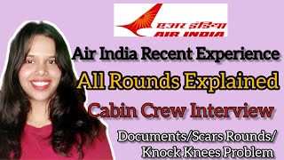 Air India Recent Interview Experience  Cabin Crew Interview  Documents Requirements  Air India [upl. by Anizor]