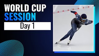 Day 1 World Cup Session  Nagano 2024  SpeedSkating [upl. by Aznarepse]