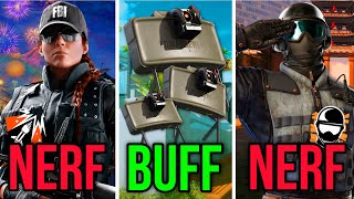 Ash R4C NERF Proximity Alarm amp Sentry NERF Claymore BUFF Y9S3 TS Patch Notes  Rainbow Six Siege [upl. by Ahseat76]