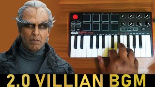 20 Villian Bgm HQ  Cover By Raj Bharath  Rajinikanth  ARRahman  Akshay Kumar [upl. by Mundy299]