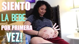 PRIMEROS MOVIMIENTOS en la PANZA 🥰 SEMANA 14 de EMBARAZO 🤰🏻 Vlog Maternidad 🎥 [upl. by Guthrey]