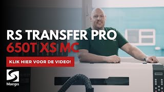 RS Transfer Pro 650T XS MC DTFprinter [upl. by Ecitnirp]