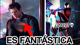 Superman es fantástica  Beyond the SpiderVerse hasta 2027  Spiderman 4 nueva información [upl. by Elburr]