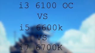 i3 6100 OC vs i5 6600k vs i7 6700k  Skylake Comparison  Titan X  Gameplay Benchmark [upl. by Adnocahs]