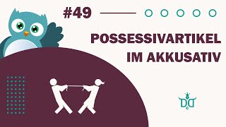 Aula de alemão para iniciantes 49 Possessivpronomen im Akkusativ [upl. by Hartzke628]