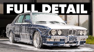 BMW M535i E28  Wash Polish amp Coating [upl. by Enomad]