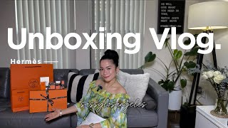 Unboxing Luxury Treasures from My 4th hermes Shopping Adventure in SoCal✨🥹🧡🛍️ [upl. by Greenstein321]