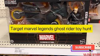 Target toy hunt marvel legends ghost rider Johnny ketch in stores now and platinum chase McFarlane [upl. by Adnerb]