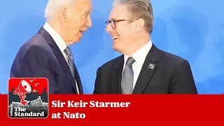 Keir Starmer at NATO amid defence spending row The Standard podcast [upl. by Feilak]