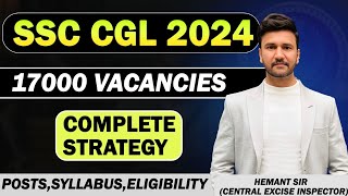 SSC CGL 2024 Forms  Vacancies  Master Plan [upl. by Aridatha]