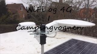 WiFi og 4G mobilnet i Campingvognen [upl. by Iniretake593]