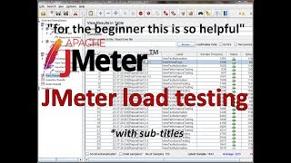 JMeter Performance Testing  JMeter Load TestingJMeter TestingJMeter performance testing Tutorial [upl. by Mw]