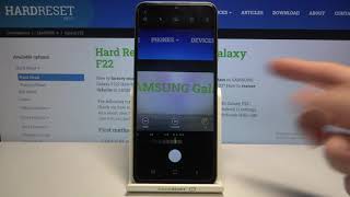 How to Use Camera Pro Mode on SAMSUNG Galaxy F22 – Adjust Camera Options [upl. by Spiros]