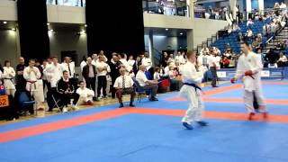 Tom Hickman Karate English Championships 2012 [upl. by Yenitsed]