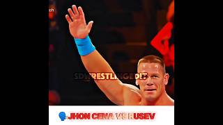 JOHN CENA VS RUSEV 😱☠️WWE WRESTLINGSHORTS viralvideo [upl. by Earahc]