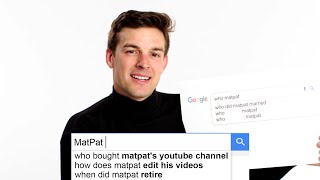 MatPat Answers The Webs Most Searched Questions  WIRED [upl. by Nnaaihtnyc]