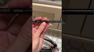 Wet n Wild Color Icon Kohl Eyeliner  Babys Got Black Review [upl. by Pete]