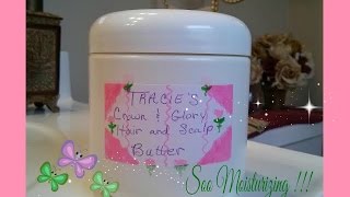 BEST Moisturizing Shea Butter Mixture For Natural Hair  How To Make Shea Butter Mixture [upl. by Fleece]