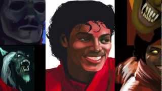 Michael Jackson Speed PaintingThriller Part V [upl. by Willamina952]