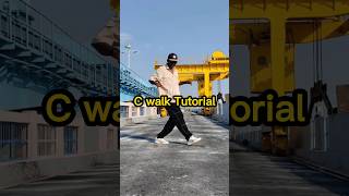 C walk footwork Tutorial cwalk cwalktutorial snoopdogg shorts [upl. by Yelrehs740]