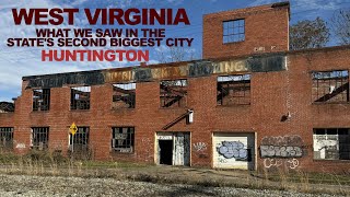 WEST VIRGINIA What We Saw In The States Second Biggest City  HUNTINGTON [upl. by Erdnaed842]