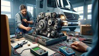 MercedesBenz Atego 2 Compact Alternator Testing Guide [upl. by Bendite]