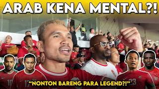 MARSELINO NGAMUK PEMAIN ARAB BANYAK DRAMA⁉️ NONTON TIMNAS BARENG PARA LEGENDA BOLA INDO‼️ [upl. by Aleahs]