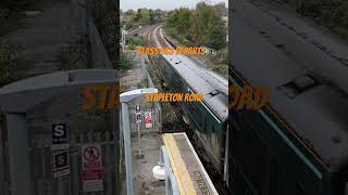 Class 165 departs Stapleton Road [upl. by Bainbrudge984]