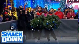 WWE superstars collide in SmackDowns Miracle on 34th Street Fight  WWE ON FOX [upl. by Shuman]