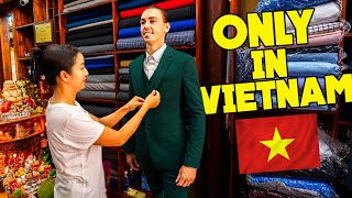 I Bought The WORLD’s CHEAPEST Tailored Suit 🇻🇳 [upl. by Lubeck3]