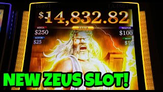 🚨🚨TWO NEW SLOTS Zeus Triumphant and Colossal Empires Troy [upl. by Yejus]