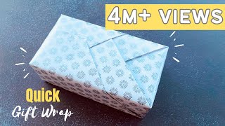 Easy Gift Wrapping  DIY Gift Packing Idea  Gift Wrap Idea for any Occasion giftwrap [upl. by Kubis]